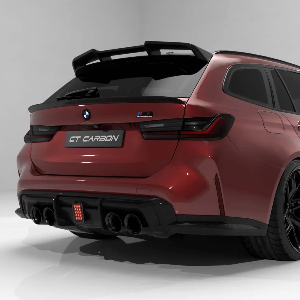 BMW G81 M3 & G21 3 SERIES TOURING 2018+ CARBON FIBRE MIDDLE SPOILER - CT DESIGN