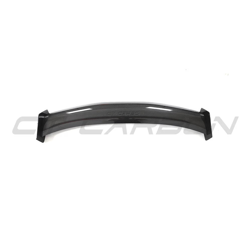 BMW G87 M2 & G42 2 SERIES CARBON FIBRE SWAN NECK WING - CT DESIGN-Spoiler-CT CARBON-CT Carbon - High-quality carbon fiber and gloss black aerodynamic parts for premium sports and luxury vehicles.