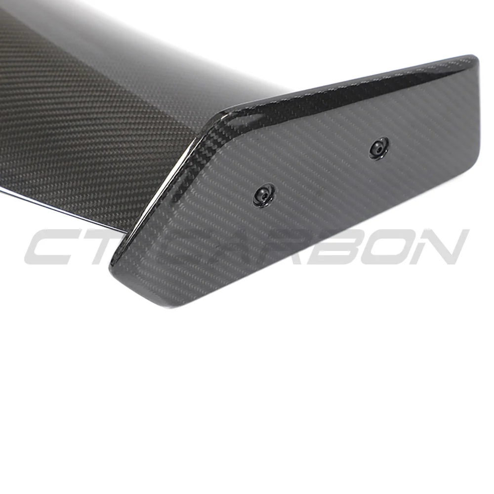 BMW G87 M2 & G42 2 SERIES CARBON FIBRE SWAN NECK WING - CT DESIGN-Spoiler-CT CARBON-CT Carbon - High-quality carbon fiber and gloss black aerodynamic parts for premium sports and luxury vehicles.