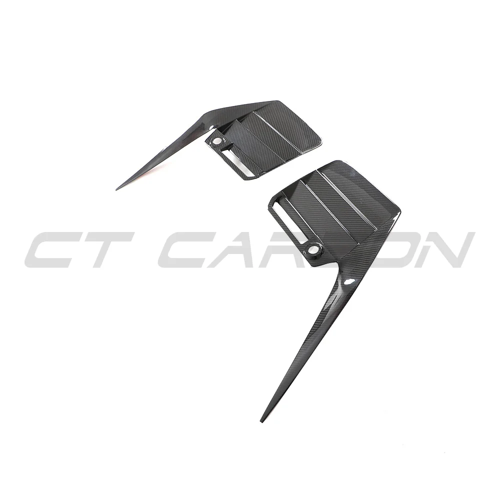 BMW G87 M2 2023+ CARBON FIBRE REAR BUMPER TRIM - V2-Accessories-CT CARBON-CT Carbon - High-quality carbon fiber and gloss black aerodynamic parts for premium sports and luxury vehicles.