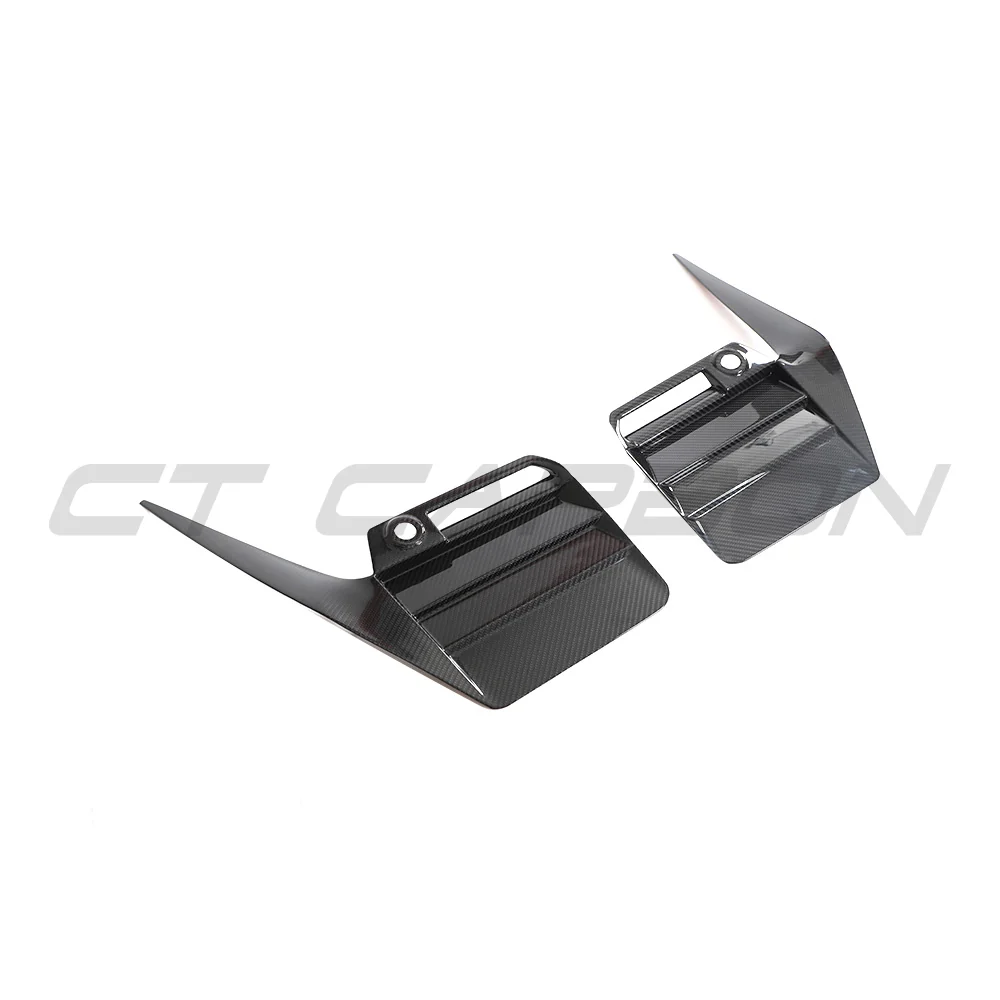 BMW G87 M2 2023+ CARBON FIBRE REAR BUMPER TRIM - V2-Accessories-CT CARBON-CT Carbon - High-quality carbon fiber and gloss black aerodynamic parts for premium sports and luxury vehicles.