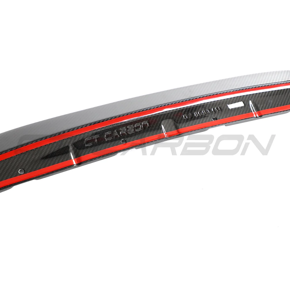 BMW G87 M2 CARBON FIBRE SPLITTER - CT DESIGN 1 PIECE-Splitter-CT CARBON-CT Carbon - High-quality carbon fiber and gloss black aerodynamic parts for premium sports and luxury vehicles.