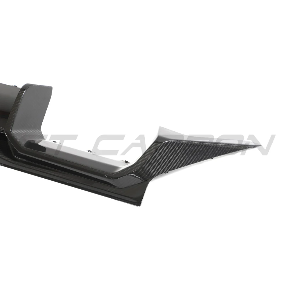 BMW G87 M2 CARBON FIBRE DIFFUSER - CT DESIGN-Diffuser-CT CARBON-CT Carbon - High-quality carbon fiber and gloss black aerodynamic parts for premium sports and luxury vehicles.