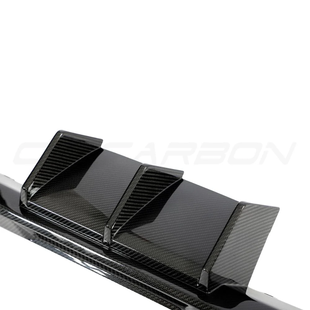 BMW G87 M2 CARBON FIBRE DIFFUSER V2 - CT DESIGN-Diffuser-CT CARBON-CT Carbon - High-quality carbon fiber and gloss black aerodynamic parts for premium sports and luxury vehicles.