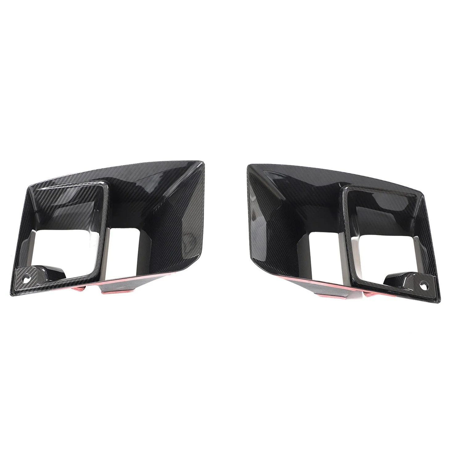 BMW G87 M2 CARBON FIBRE DUCTS - CT DESIGN-Accessories-CT CARBON-CT Carbon - High-quality carbon fiber and gloss black aerodynamic parts for premium sports and luxury vehicles.