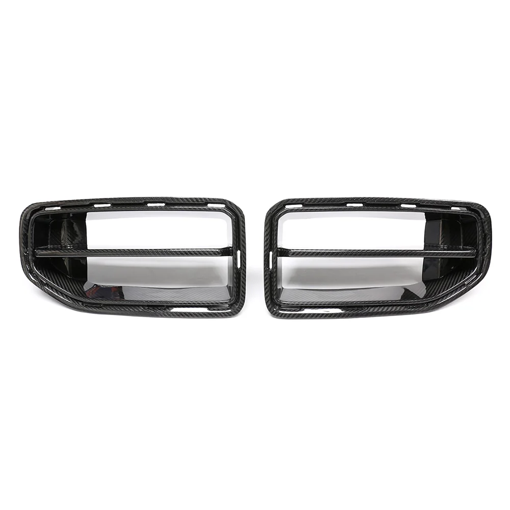 BMW G87 M2 CARBON FIBRE FRONT GRILLE-Accessories-CT CARBON-CT Carbon - High-quality carbon fiber and gloss black aerodynamic parts for premium sports and luxury vehicles.