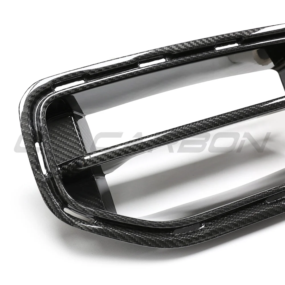 BMW G87 M2 CARBON FIBRE FRONT GRILLE-Accessories-CT CARBON-CT Carbon - High-quality carbon fiber and gloss black aerodynamic parts for premium sports and luxury vehicles.