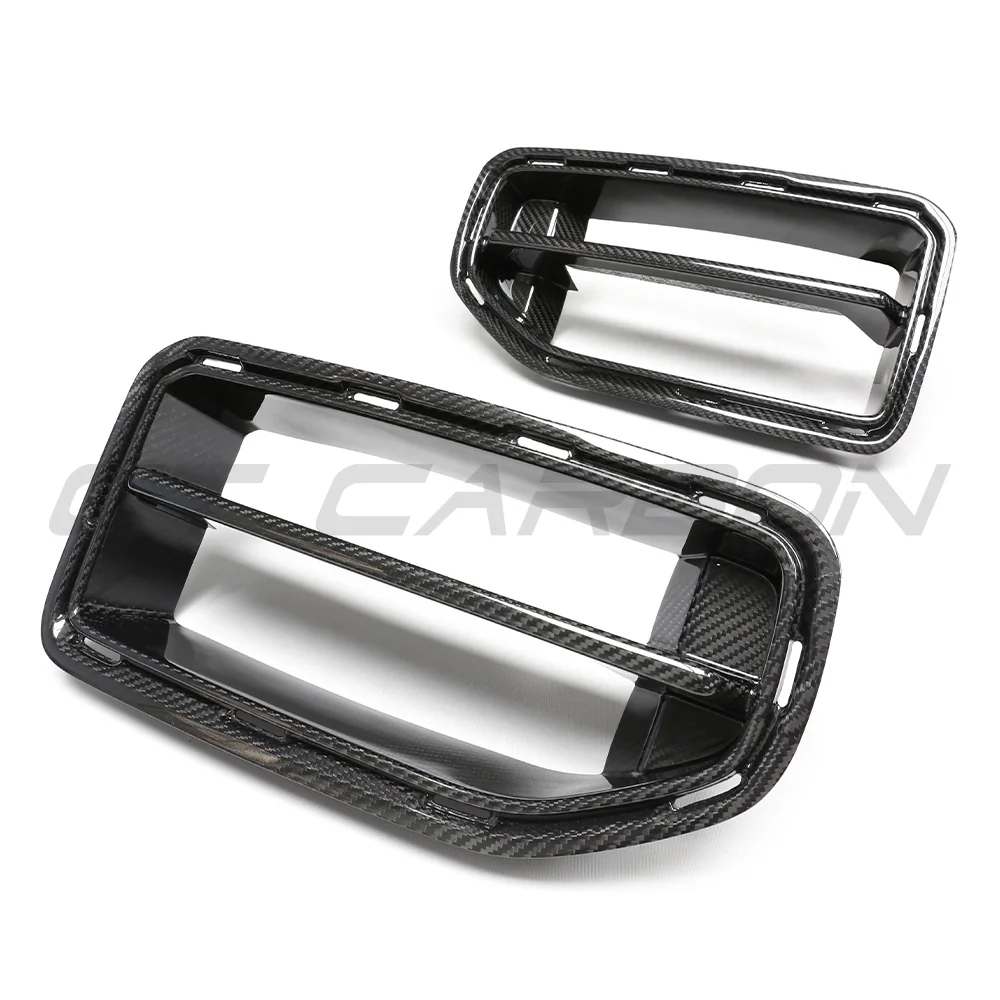 BMW G87 M2 CARBON FIBRE FRONT GRILLE-Accessories-CT CARBON-CT Carbon - High-quality carbon fiber and gloss black aerodynamic parts for premium sports and luxury vehicles.