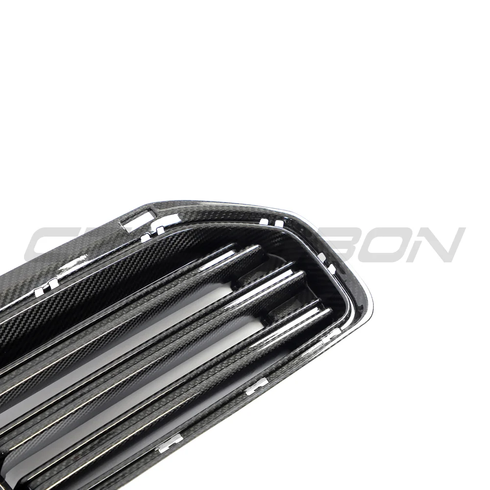 BMW G87 M2 CARBON FIBRE FRONT GRILLE - CT DESIGN-Accessories-CT CARBON-CT Carbon - High-quality carbon fiber and gloss black aerodynamic parts for premium sports and luxury vehicles.