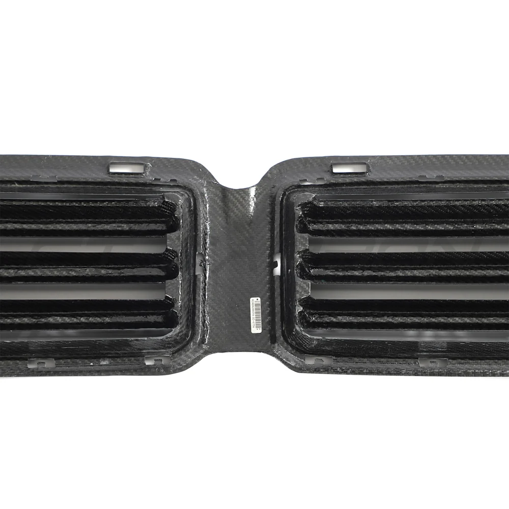 BMW G87 M2 CARBON FIBRE FRONT GRILLE - CT DESIGN-Accessories-CT CARBON-CT Carbon - High-quality carbon fiber and gloss black aerodynamic parts for premium sports and luxury vehicles.