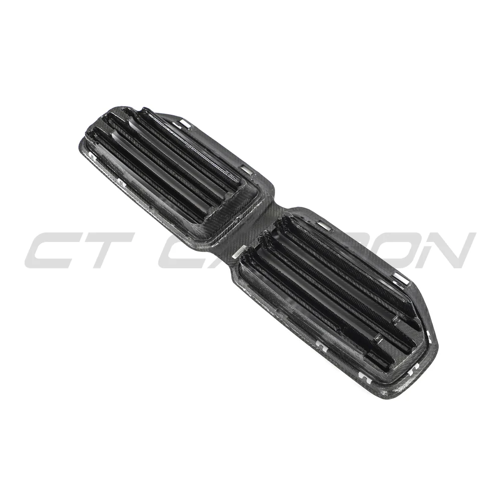 BMW G87 M2 CARBON FIBRE FRONT GRILLE - CT DESIGN-Accessories-CT CARBON-CT Carbon - High-quality carbon fiber and gloss black aerodynamic parts for premium sports and luxury vehicles.