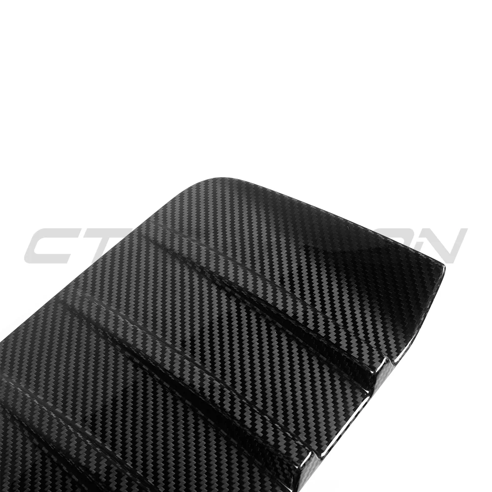BMW G87 M2 CARBON FIBRE REAR BUMPER TRIM-Accessories-CT CARBON-CT Carbon - High-quality carbon fiber and gloss black aerodynamic parts for premium sports and luxury vehicles.