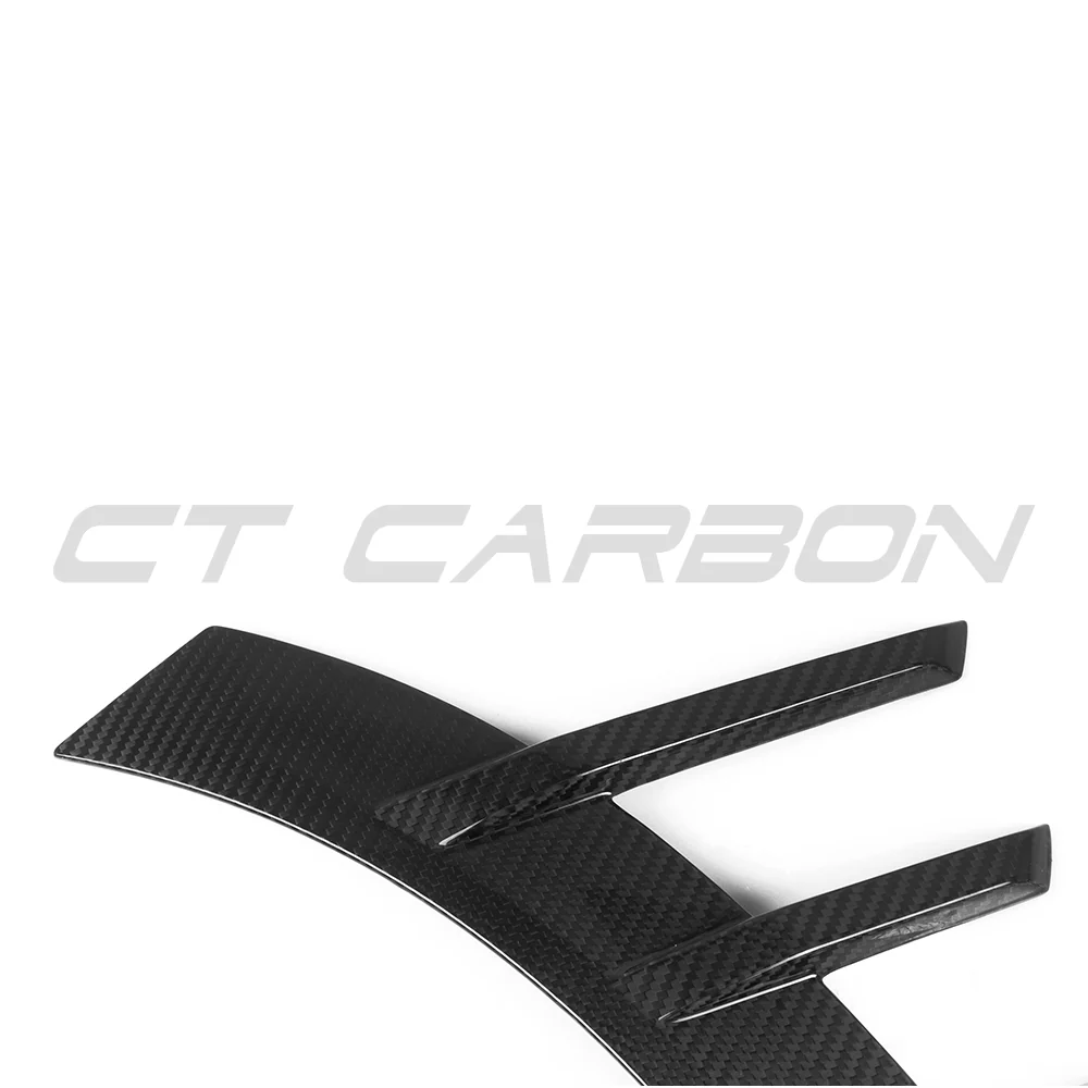 BMW G87 M2 CARBON FIBRE REAR SIDE FENDER TRIM-Accessories-CT CARBON-CT Carbon - High-quality carbon fiber and gloss black aerodynamic parts for premium sports and luxury vehicles.