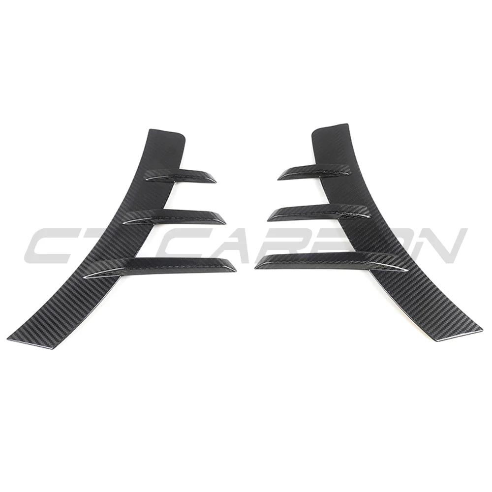 BMW G87 M2 CARBON FIBRE REAR SIDE FENDER TRIM-Accessories-CT CARBON-CT Carbon - High-quality carbon fiber and gloss black aerodynamic parts for premium sports and luxury vehicles.