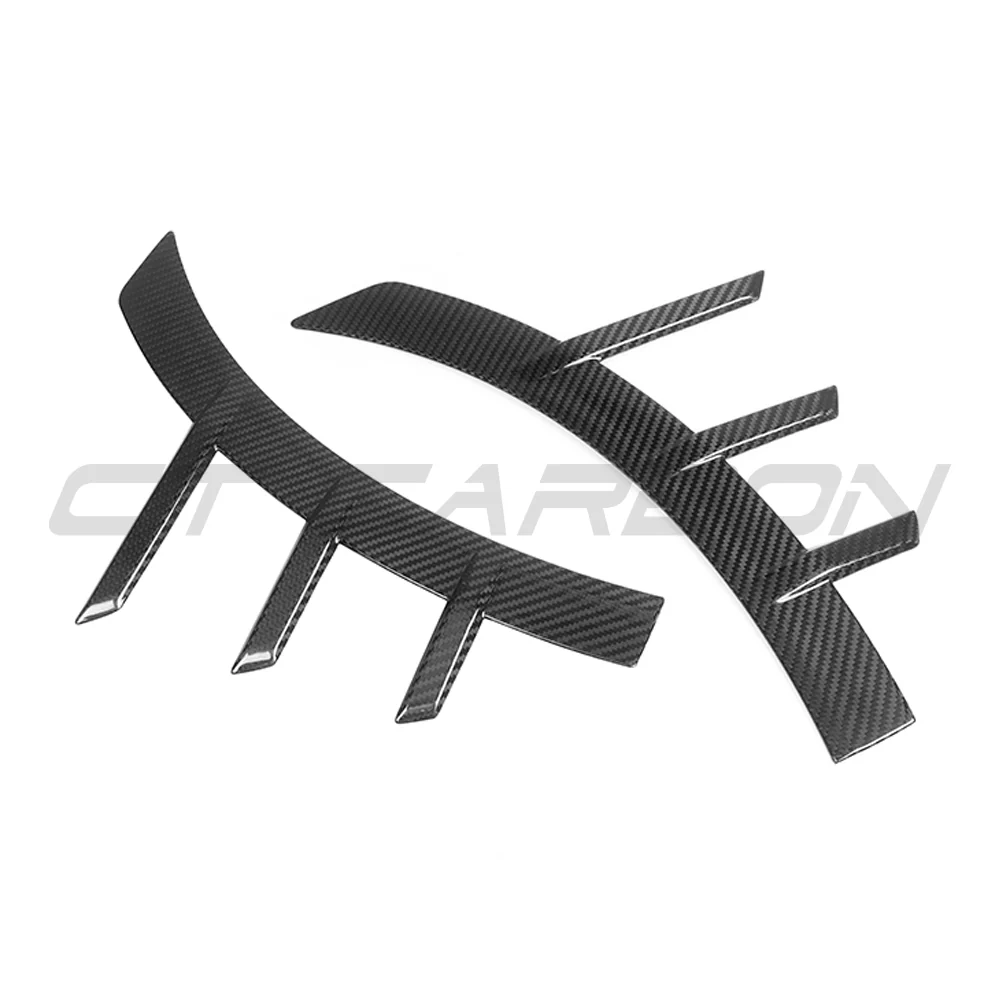 BMW G87 M2 CARBON FIBRE FRONT SIDE FENDER TRIM-Accessories-CT CARBON-CT Carbon - High-quality carbon fiber and gloss black aerodynamic parts for premium sports and luxury vehicles.