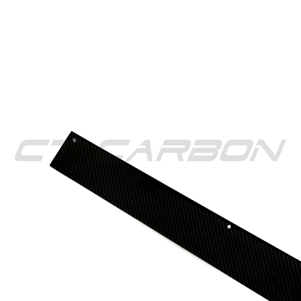 BMW G87 M2 CARBON FIBRE SIDE SKIRTS - CT DESIGN-Side Skirts-CT CARBON-CT Carbon - High-quality carbon fiber and gloss black aerodynamic parts for premium sports and luxury vehicles.