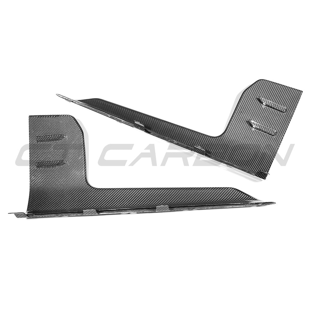BMW G87 M2 CARBON FIBRE SIDE SKIRTS - MP STYLE-Side Skirts-CT CARBON-CT Carbon - High-quality carbon fiber and gloss black aerodynamic parts for premium sports and luxury vehicles.