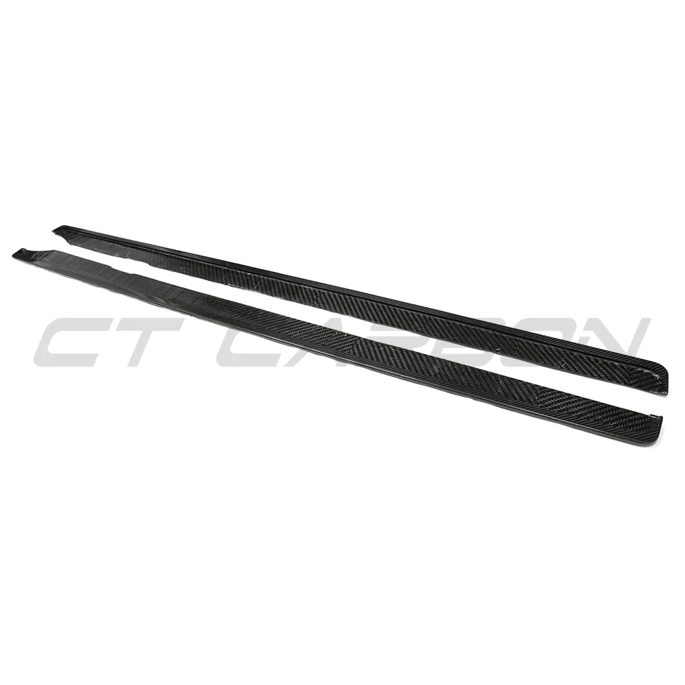 BMW G87 M2 CARBON FIBRE SIDE SKIRTS - V4