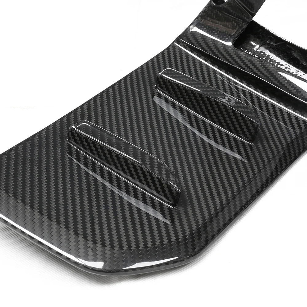 BMW G87 M2 CARBON FIBRE SPLITTER - MP STYLE-Splitter-CT CARBON-CT Carbon - High-quality carbon fiber and gloss black aerodynamic parts for premium sports and luxury vehicles.