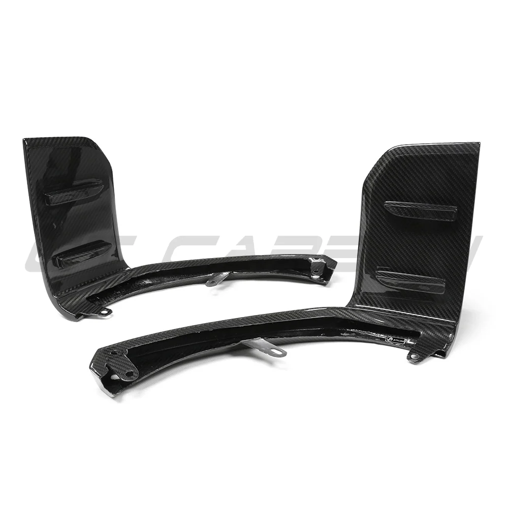 BMW G87 M2 CARBON FIBRE SPLITTER - MP STYLE-Splitter-CT CARBON-CT Carbon - High-quality carbon fiber and gloss black aerodynamic parts for premium sports and luxury vehicles.