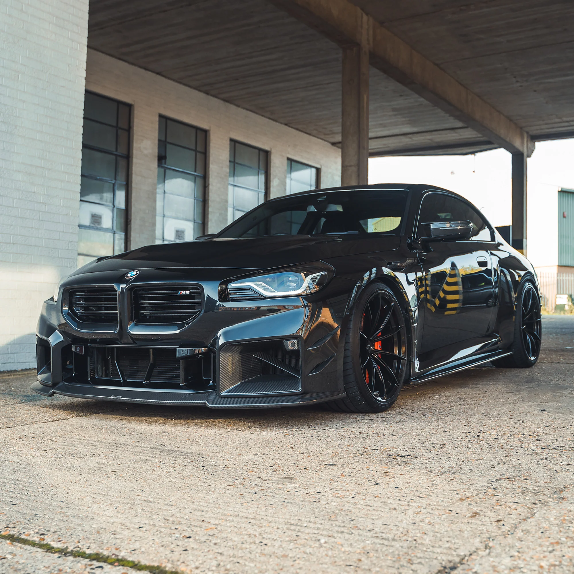 BMW G87 M2 FULL CARBON FIBRE KIT - CT DESIGN-Kit-CT CARBON-CT Carbon - High-quality carbon fiber and gloss black aerodynamic parts for premium sports and luxury vehicles.