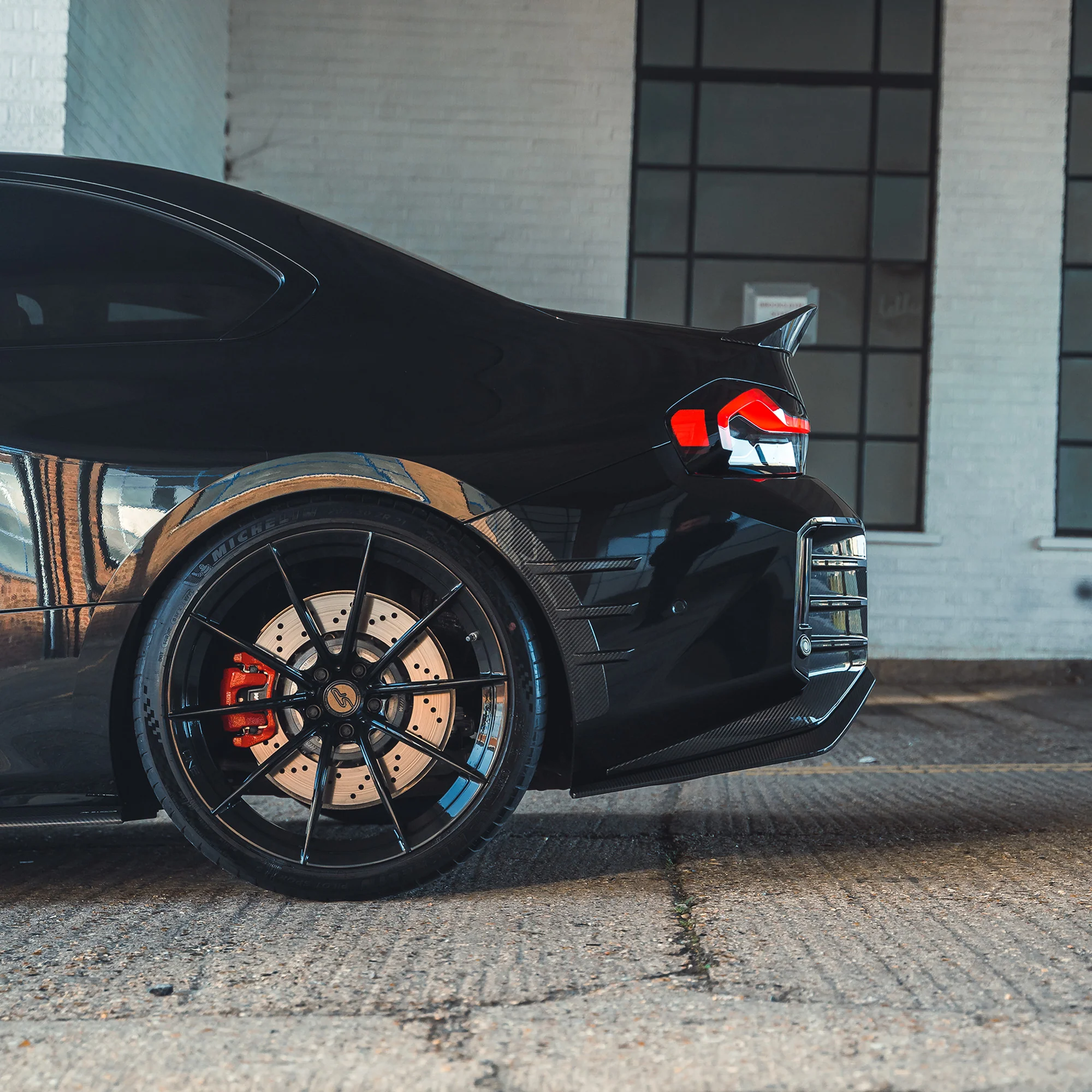 BMW G87 M2 FULL CARBON FIBRE KIT - CT DESIGN-Kit-CT CARBON-CT Carbon - High-quality carbon fiber and gloss black aerodynamic parts for premium sports and luxury vehicles.