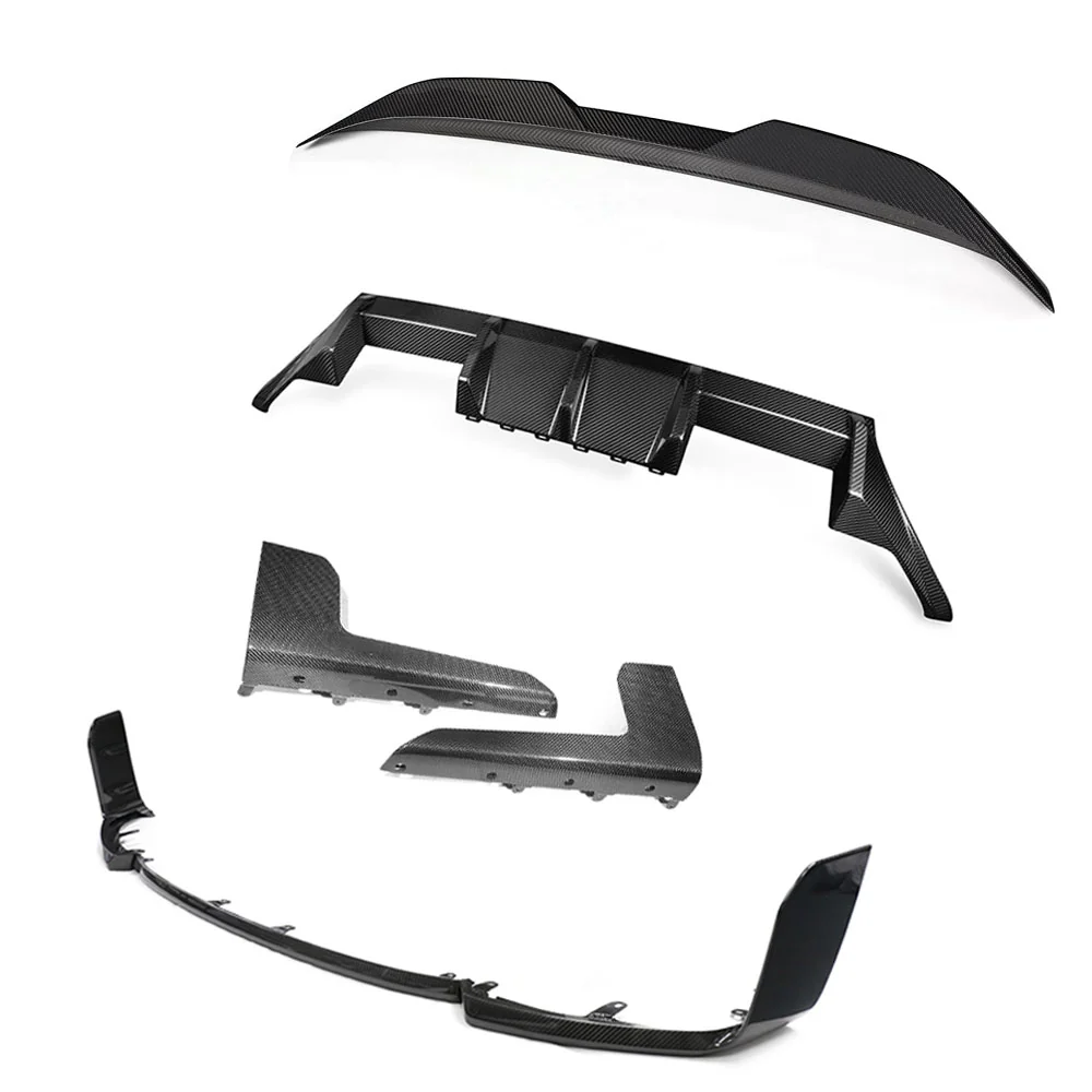 BMW G87 M2 FULL CARBON FIBRE KIT - MP STYLE V2-Kit-CT CARBON-CT Carbon - High-quality carbon fiber and gloss black aerodynamic parts for premium sports and luxury vehicles.