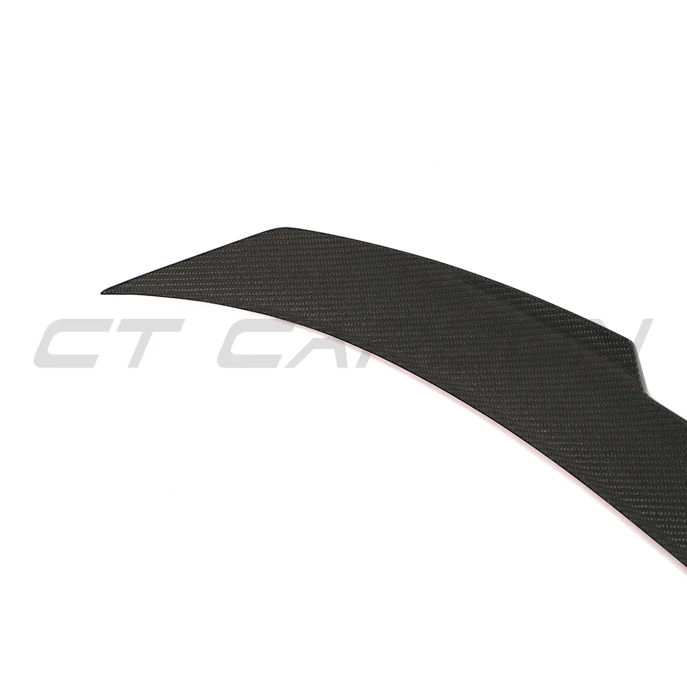 BMW G87 M2 / G42 2 SERIES 2022+ CARBON FIBRE SPOILER - V3-Spoiler-CT CARBON-CT Carbon - High-quality carbon fiber and gloss black aerodynamic parts for premium sports and luxury vehicles.