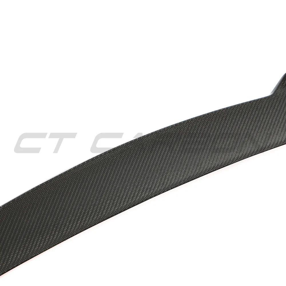 BMW G87 M2 / G42 2 SERIES 2022+ CARBON FIBRE SPOILER - V3-Spoiler-CT CARBON-CT Carbon - High-quality carbon fiber and gloss black aerodynamic parts for premium sports and luxury vehicles.