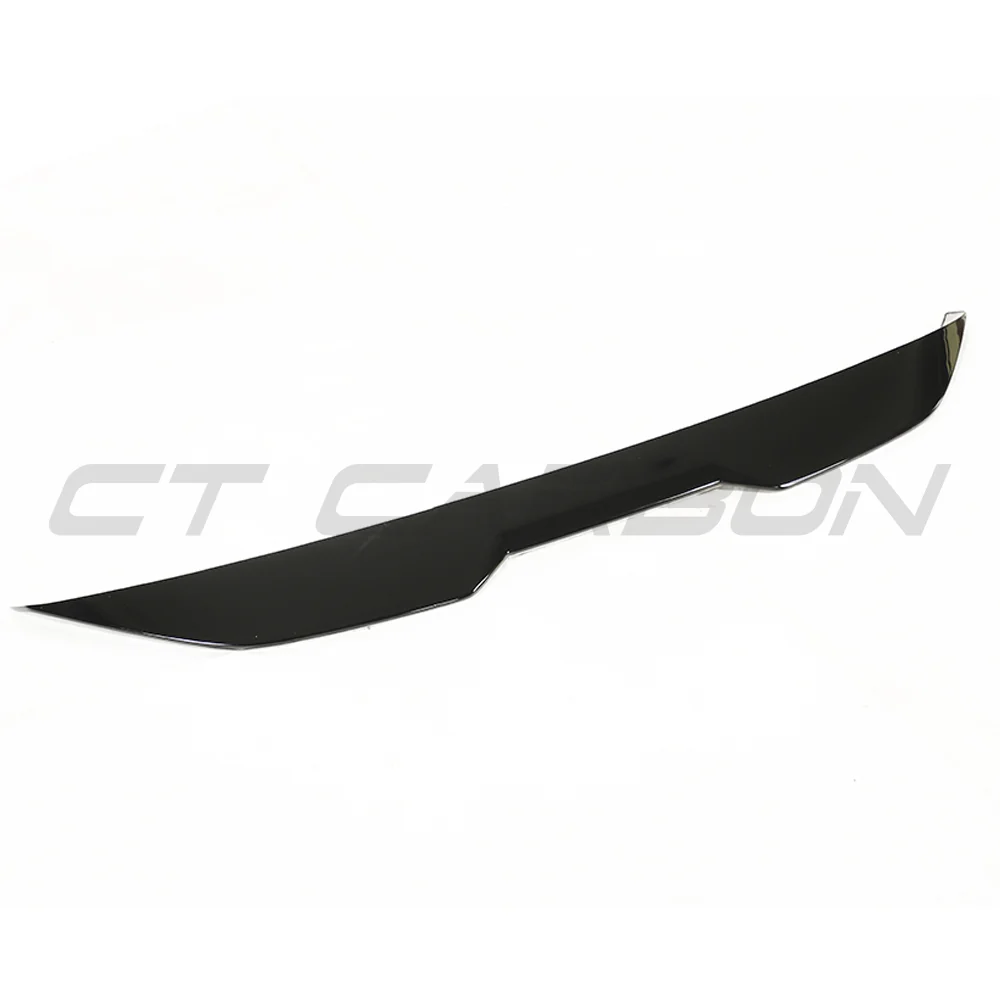 BMW G87 M2 / G42 2 SERIES 2022+ GLOSS BLACK SPOILER - MP STYLE-Spoiler-BLAK BY CT-CT Carbon - High-quality carbon fiber and gloss black aerodynamic parts for premium sports and luxury vehicles.