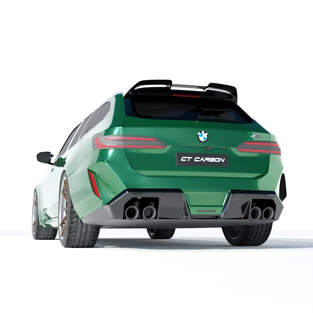 BMW G99 M5 2024+ CARBON FIBRE SPOILER - CT DESIGN-Spoiler-CT CARBON-CT Carbon - High-quality carbon fiber and gloss black aerodynamic parts for premium sports and luxury vehicles.