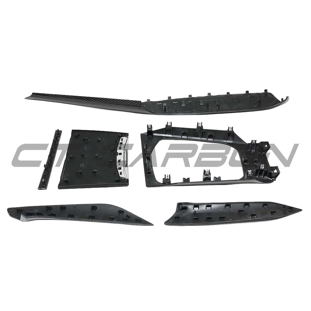 BMW GXX 2025+ LCI CARBON FIBRE CENTER CONSOLE TRIM - LHD
