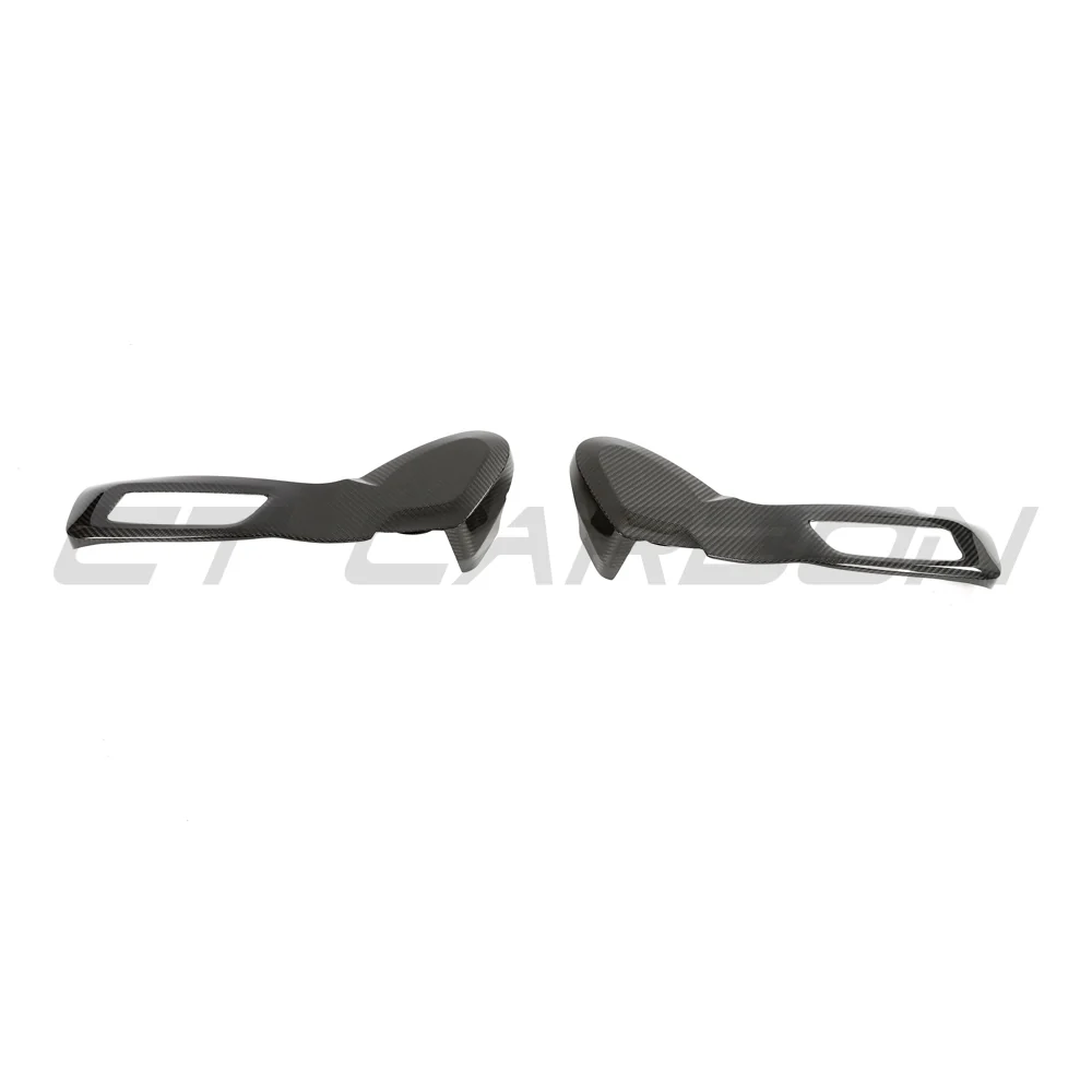 BMW GXX/F9X/G42 CARBON FIBRE SEAT CONTROL COVERS-Accessories-CT CARBON-CT Carbon - High-quality carbon fiber and gloss black aerodynamic parts for premium sports and luxury vehicles.