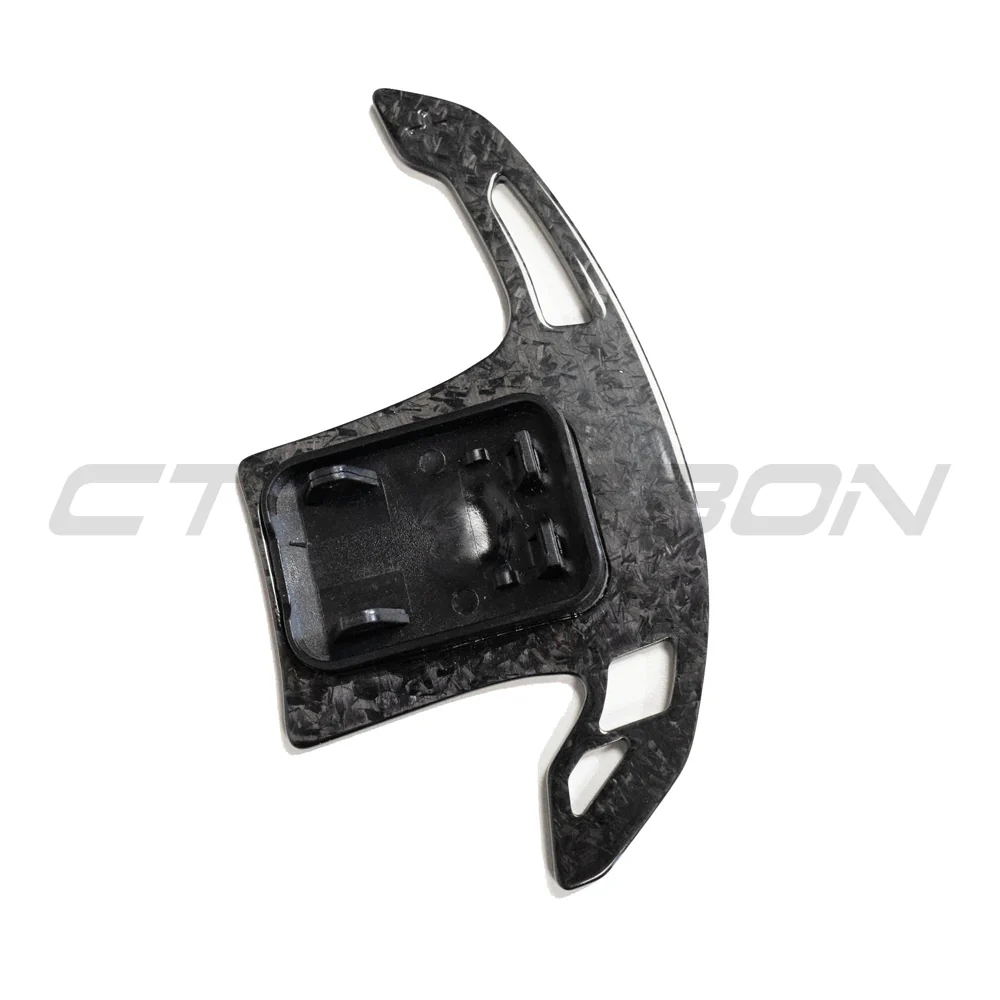 BMW Gxx FORGED CARBON FIBRE SHIFTER PADDLES-Accessories-CT CARBON-CT Carbon - High-quality carbon fiber and gloss black aerodynamic parts for premium sports and luxury vehicles.