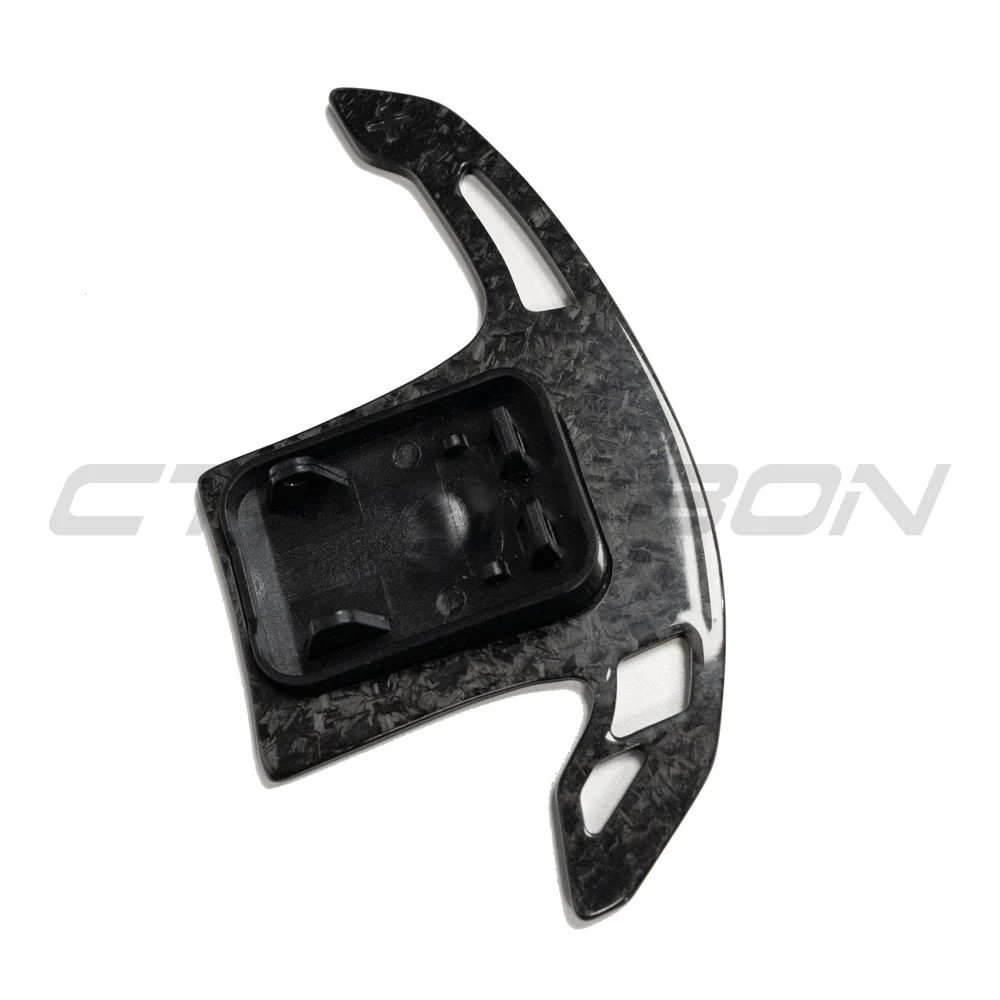 BMW Gxx FORGED CARBON FIBRE SHIFTER PADDLES-Accessories-CT CARBON-CT Carbon - High-quality carbon fiber and gloss black aerodynamic parts for premium sports and luxury vehicles.