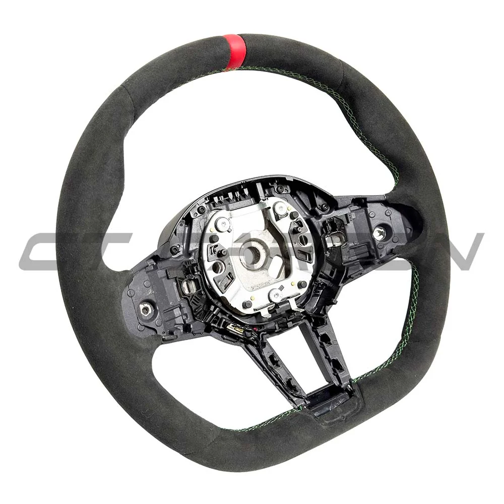 BMW GXX LCI ALCANTARA FLAT BOTTOM STEERING WHEEL WITH ACC
