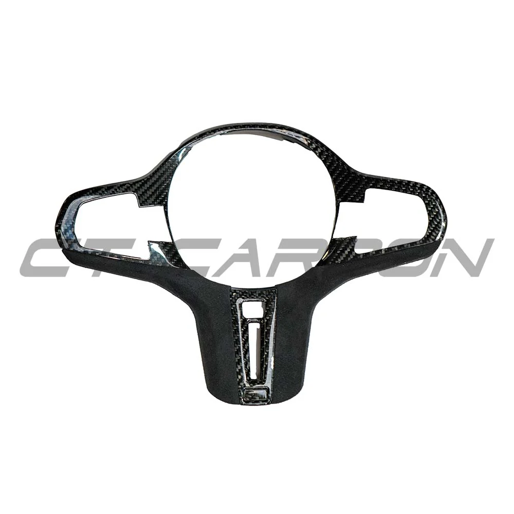 BMW GXX LCI CARBON FIBRE STEERING WHEEL TRIM - HEATING & ACC