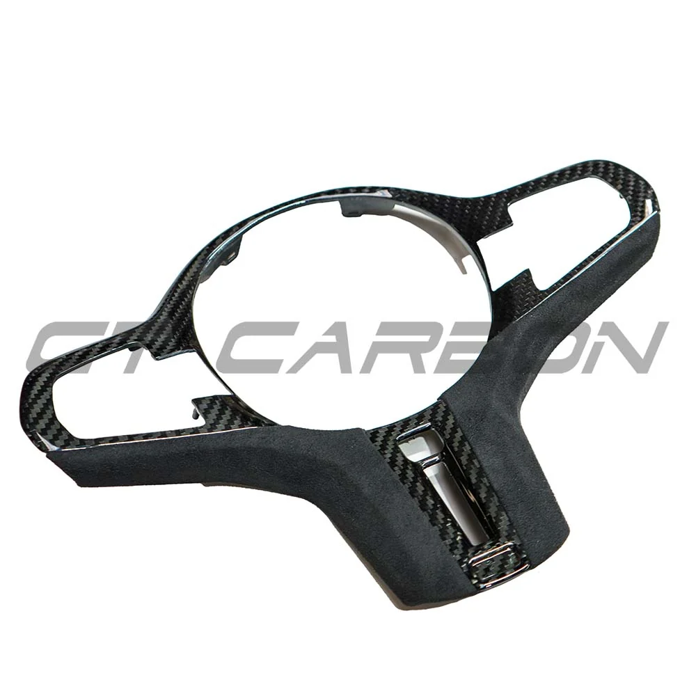 BMW GXX LCI CARBON FIBRE STEERING WHEEL TRIM - HEATING & ACC