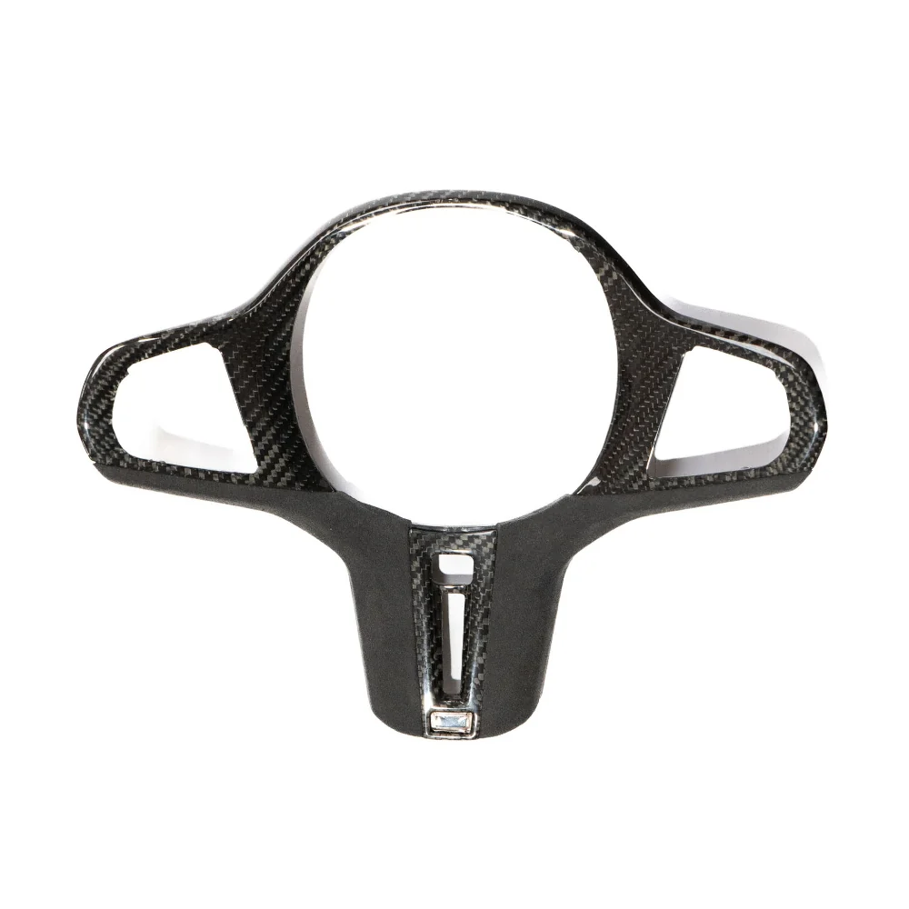 BMW Gxx M CAR CARBON FIBRE STEERING WHEEL TRIM - HEATING + ACC-Accessories-CT CARBON-CT Carbon - High-quality carbon fiber and gloss black aerodynamic parts for premium sports and luxury vehicles.