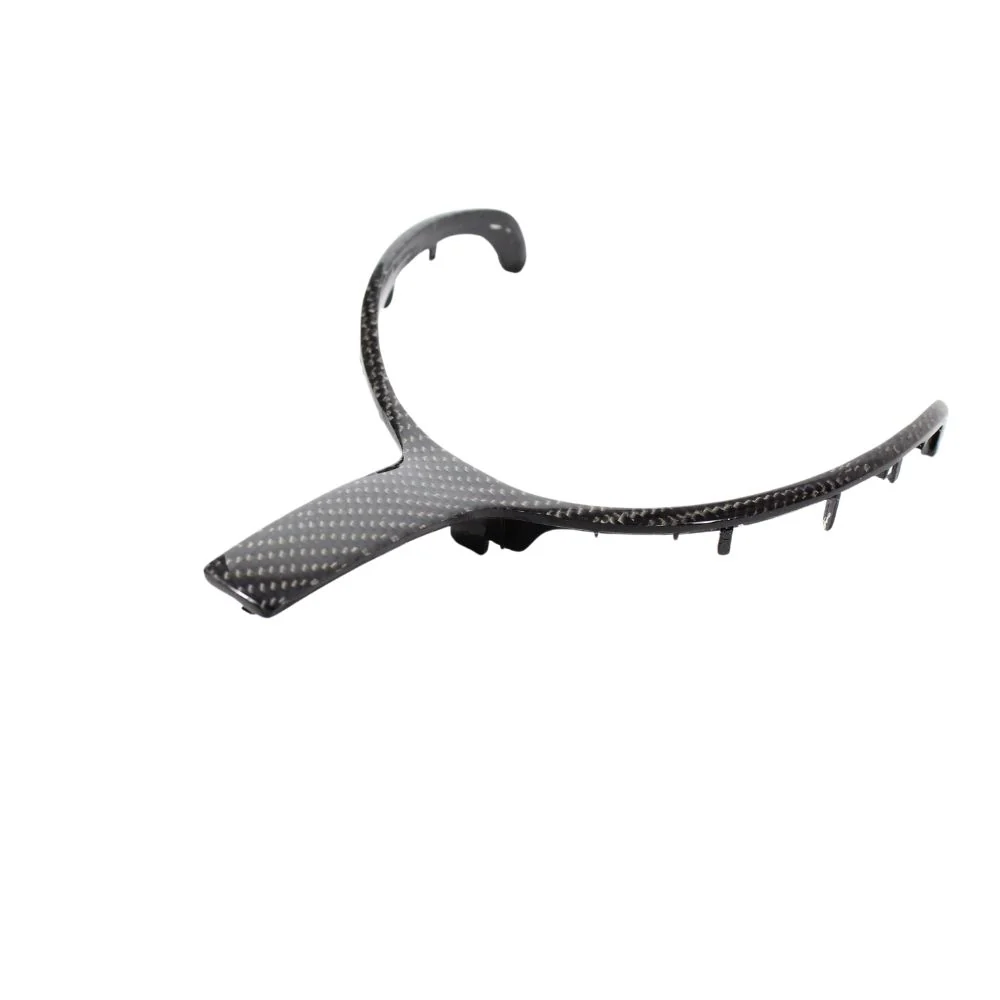BMW M SPORT Fxx CARBON FIBRE STEERING WHEEL TRIM (2012-2019)-Accessories-CT CARBON-CT Carbon - High-quality carbon fiber and gloss black aerodynamic parts for premium sports and luxury vehicles.