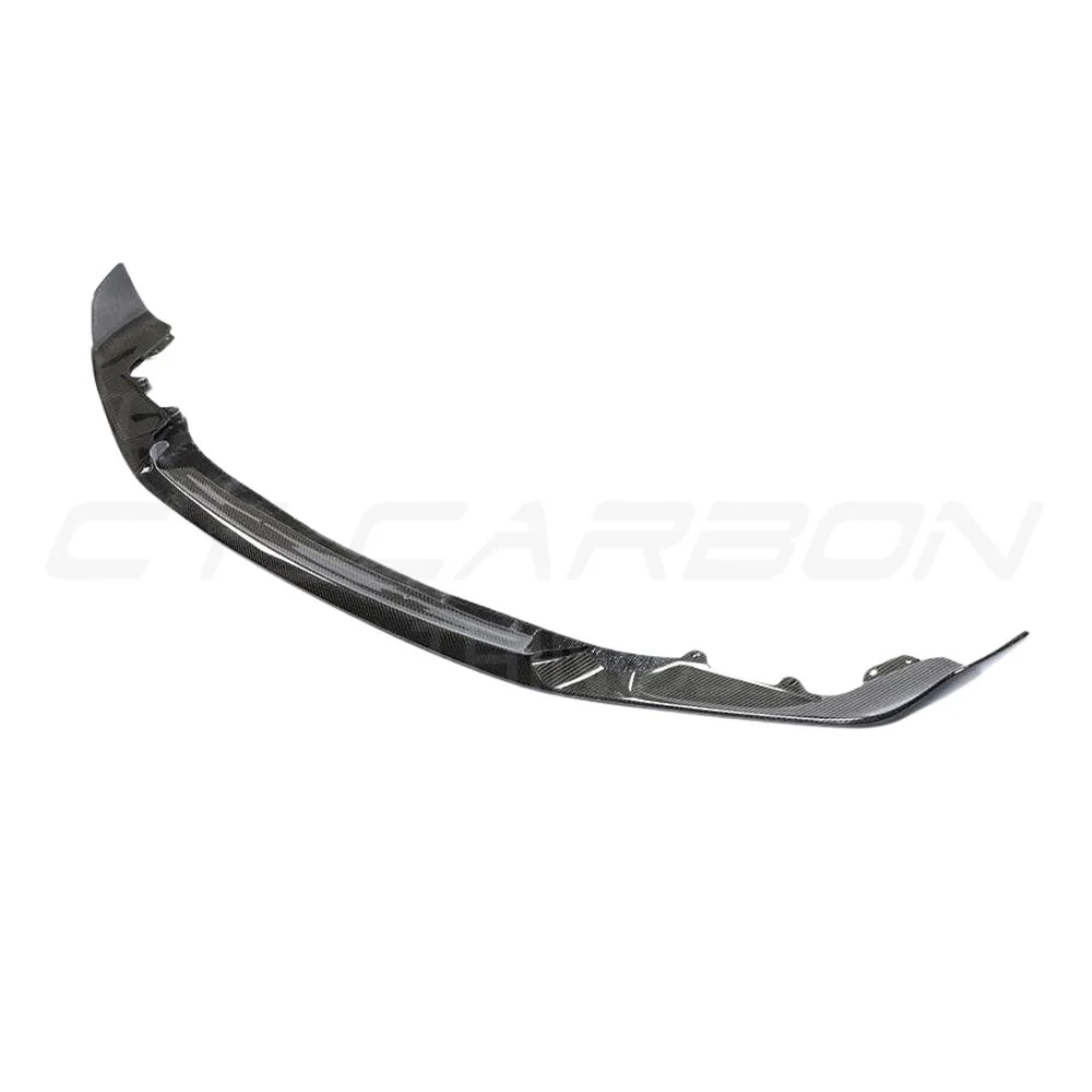 BMW M2 F87 N55 OG CARBON FIBRE SPLITTER - M2C / CS STYLE-Splitter-CT CARBON-CT Carbon - High-quality carbon fiber and gloss black aerodynamic parts for premium sports and luxury vehicles.