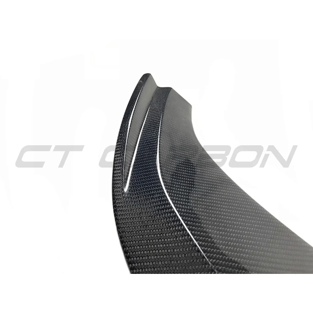 BMW M2 F87 N55(OG) CARBON FIBRE SPLITTER - M4 CS STYLE-Splitter-CT CARBON-CT Carbon - High-quality carbon fiber and gloss black aerodynamic parts for premium sports and luxury vehicles.