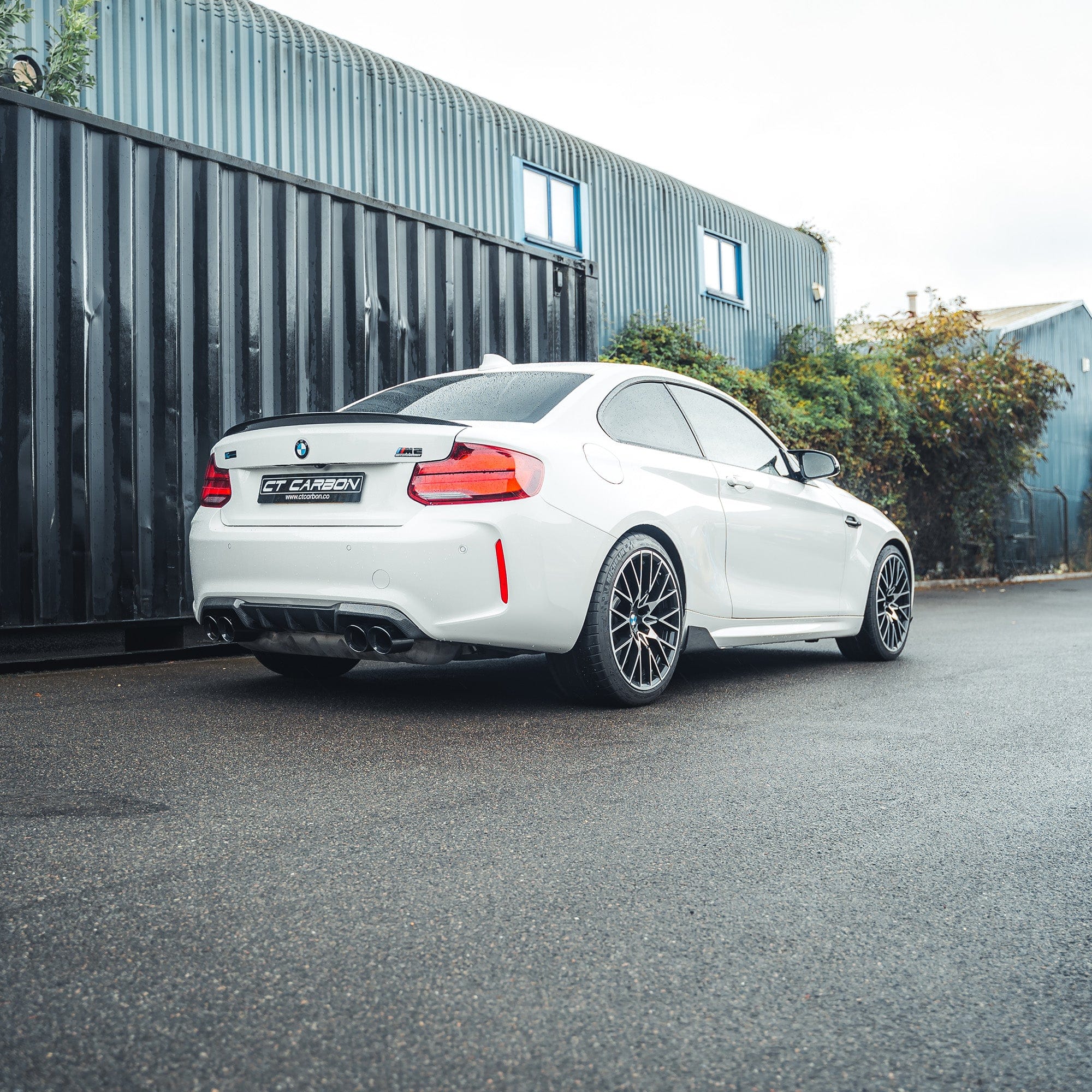BMW M2/M2C F87 CARBON FIBRE DIFFUSER - MP STYLE