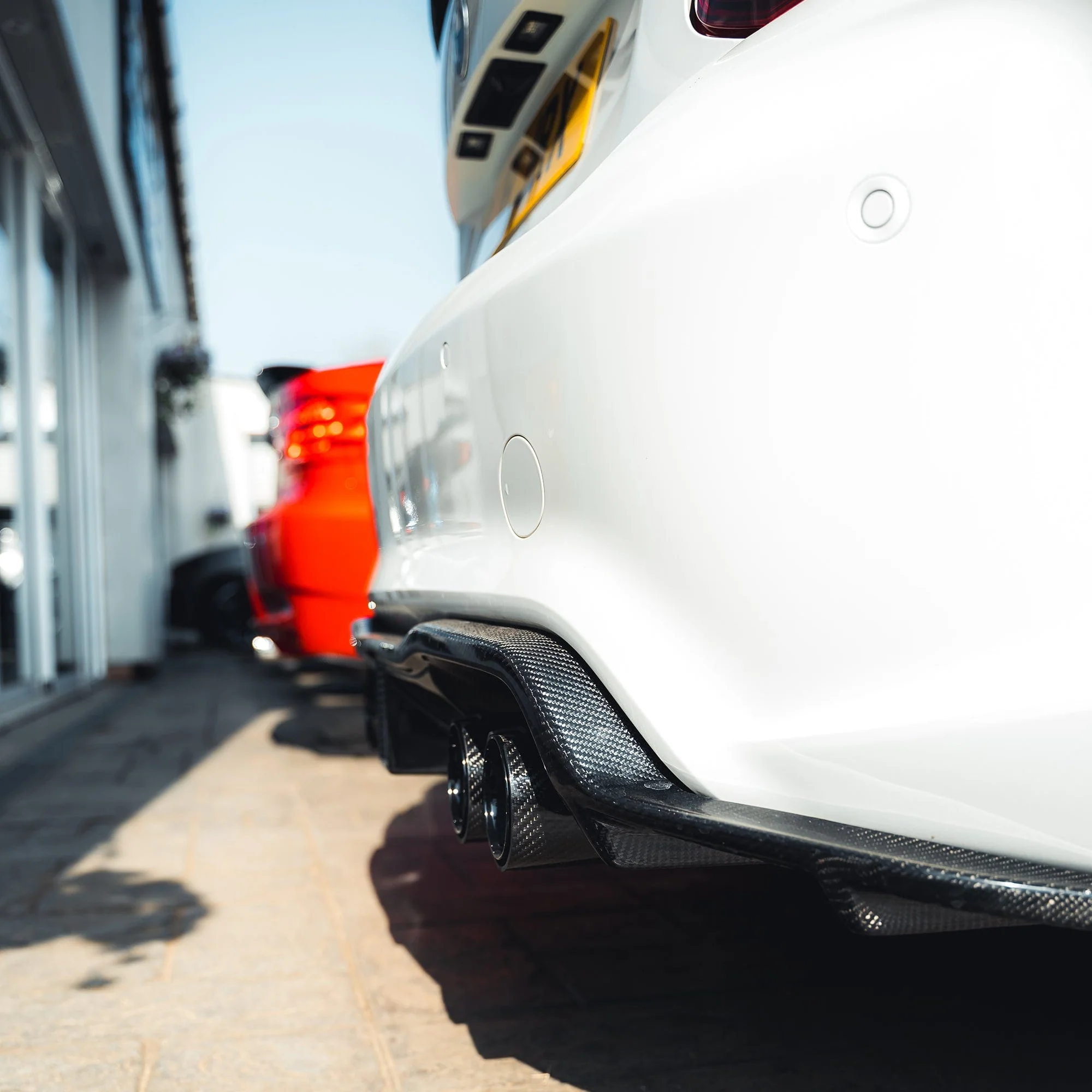 CT CARBON Diffuser BMW M2 / M2C F87 CARBON FIBRE DIFFUSER - K STYLE