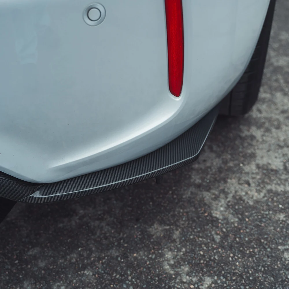 BMW M2/M2C F87 AGGRESSIVE CARBON FIBRE DIFFUSER-Diffuser-CT CARBON-CT Carbon - High-quality carbon fiber and gloss black aerodynamic parts for premium sports and luxury vehicles.