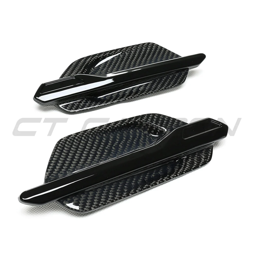 BMW M2 / M2C F87 CARBON FIBRE SIDE VENTS-Accessories-CT CARBON-CT Carbon - High-quality carbon fiber and gloss black aerodynamic parts for premium sports and luxury vehicles.