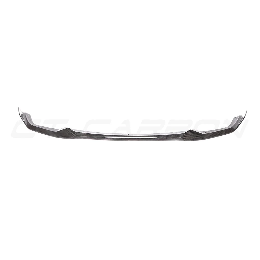 BMW M2C F87 CARBON FIBRE SPLITTER - CS STYLE-Splitter-CT CARBON-CT Carbon - High-quality carbon fiber and gloss black aerodynamic parts for premium sports and luxury vehicles.