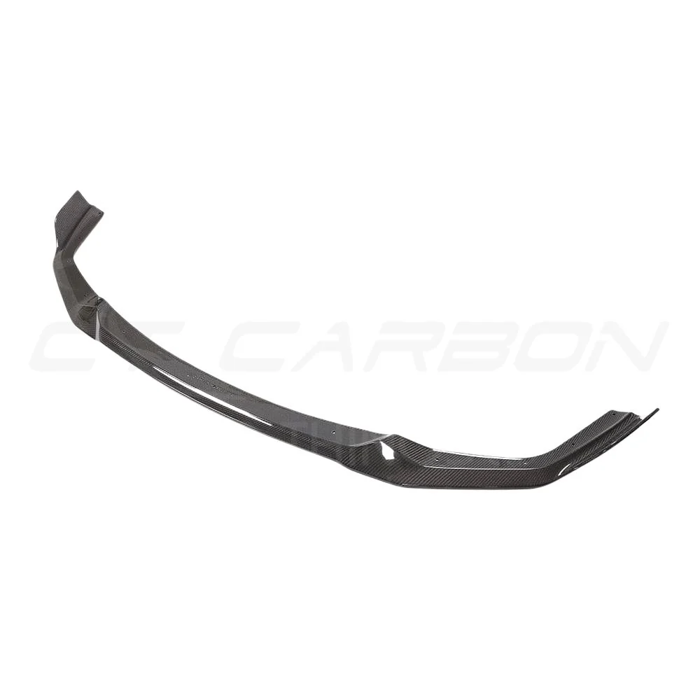 BMW M2C F87 CARBON FIBRE SPLITTER - CS STYLE-Splitter-CT CARBON-CT Carbon - High-quality carbon fiber and gloss black aerodynamic parts for premium sports and luxury vehicles.