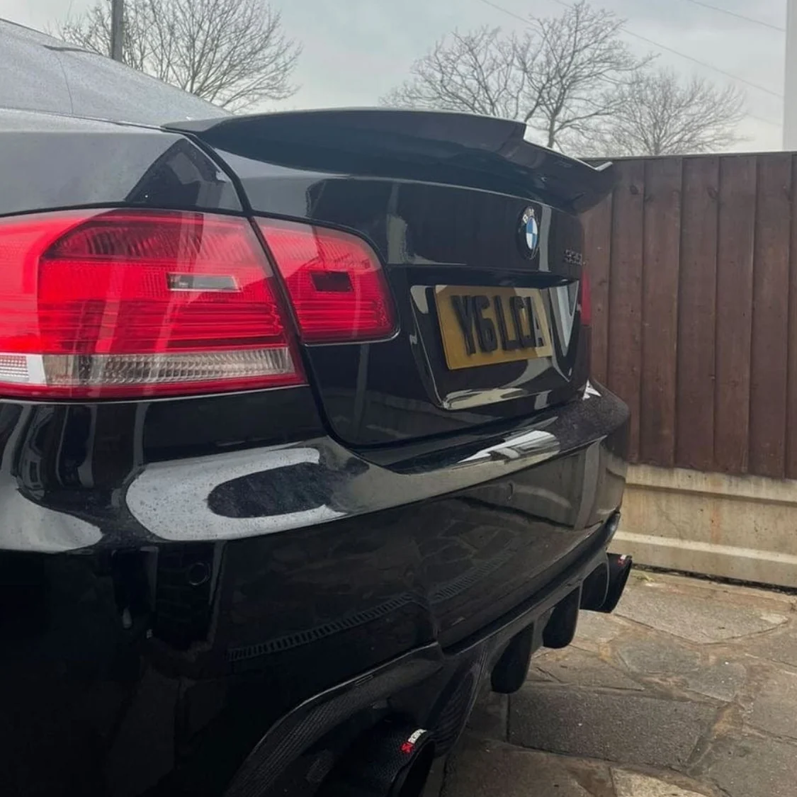CT CARBON Vehicles & Parts BMW M3 & 3 SERIES (E92) CARBON FIBRE SPOILER - PS STYLE