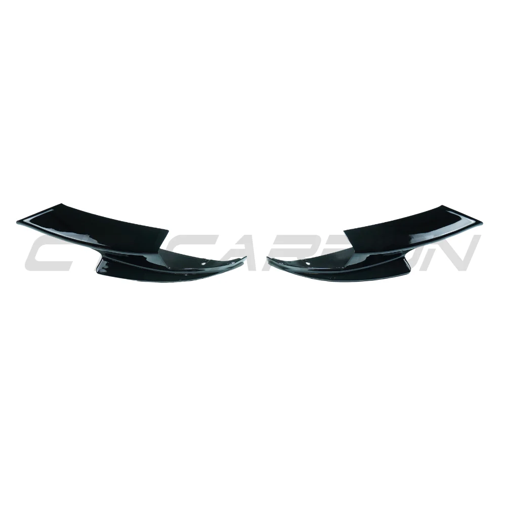 BMW M3 E90/E92/E93 2007-2013 GLOSS BLACK CORNER SPLITTERS